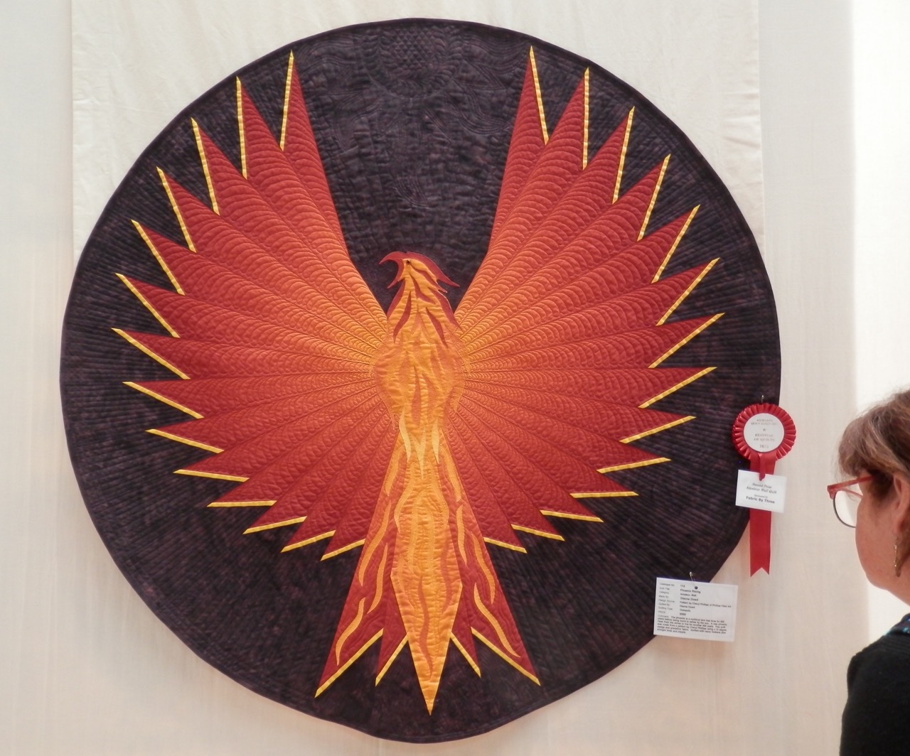 Charlotte Scott Textile Artist Auckland Festival of Quilts 2015