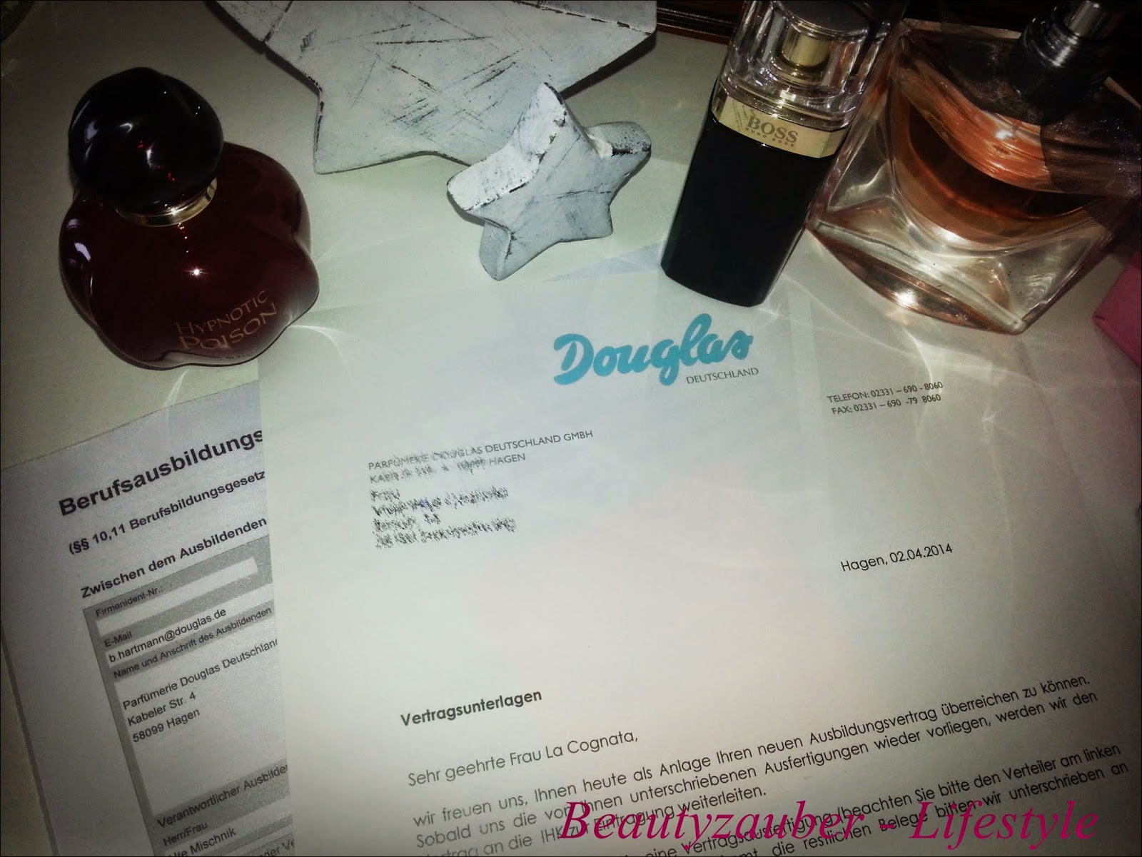 Beautyzauber Lifestyle Meine Ausbildung Beginne Ich Bei Douglas