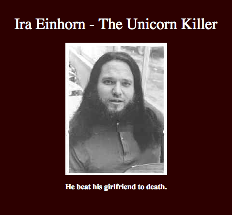 The Conservative Chronicles 24 7 Earth Day Killer Ira Samuel Einhorn