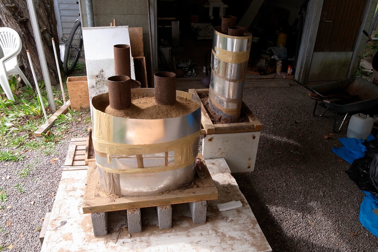 Homemade Tools & Aids Very flexible sand casting boxes