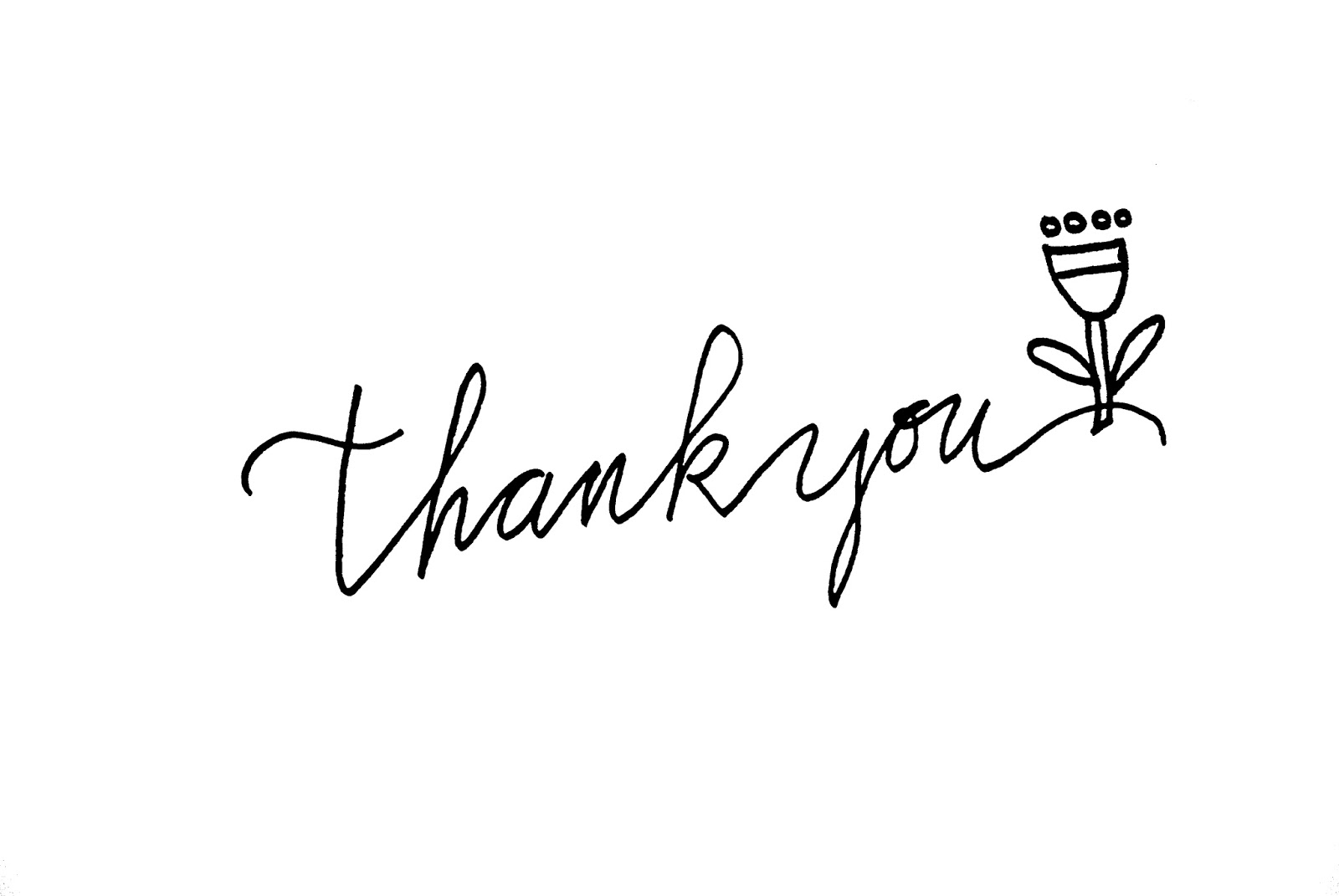 Line Art Thank You : Lettering thank you joy and peace home