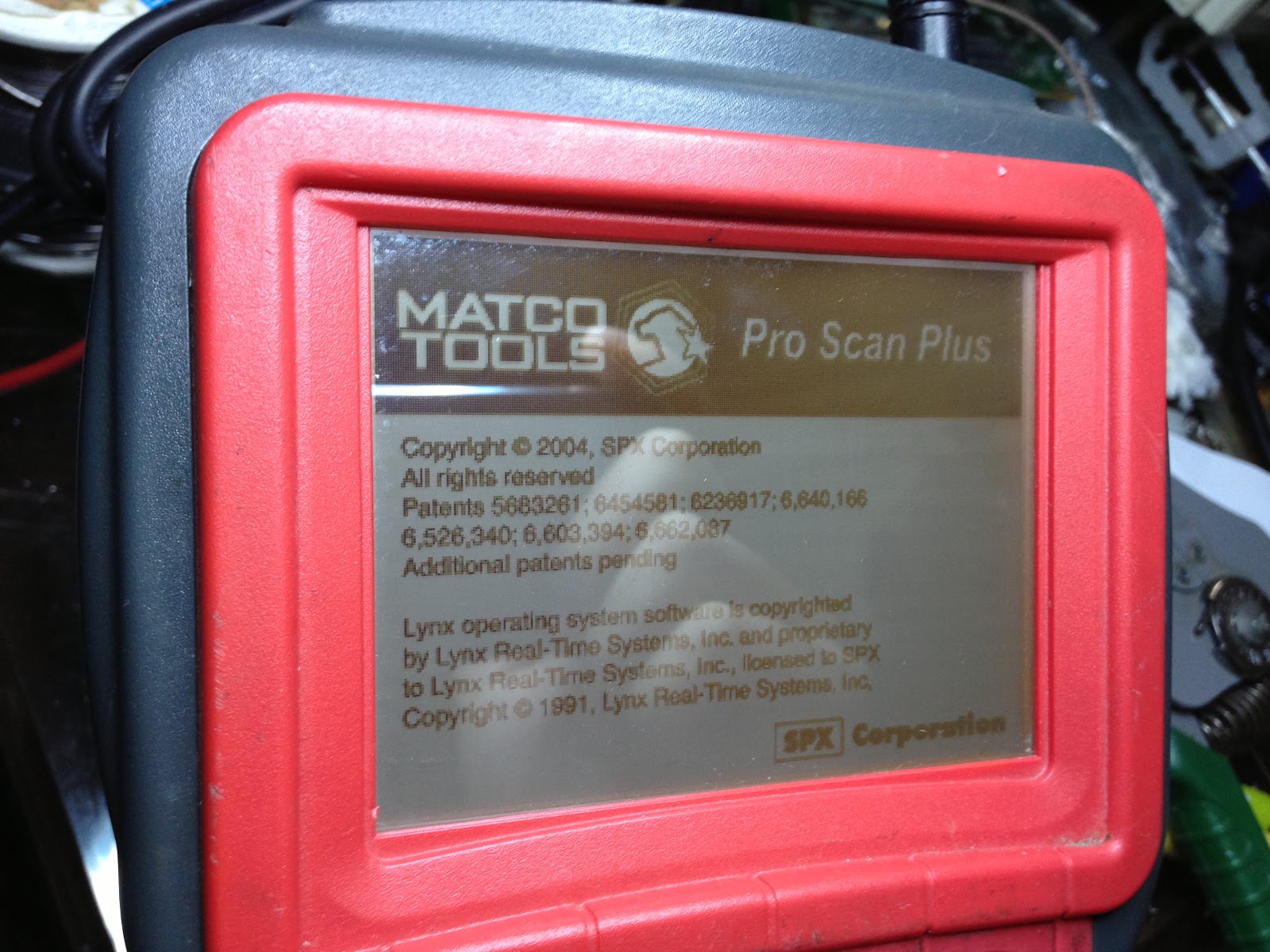 Bob electronics matco tools pro scan plus software to 2005 year