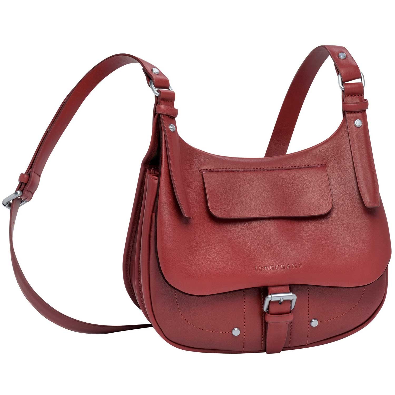 purple longchamp tote