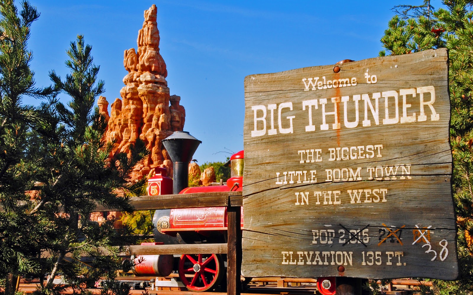Big Thunder Mountain Railroad