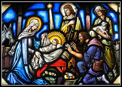 Vitral: O Nascimento de Jesus