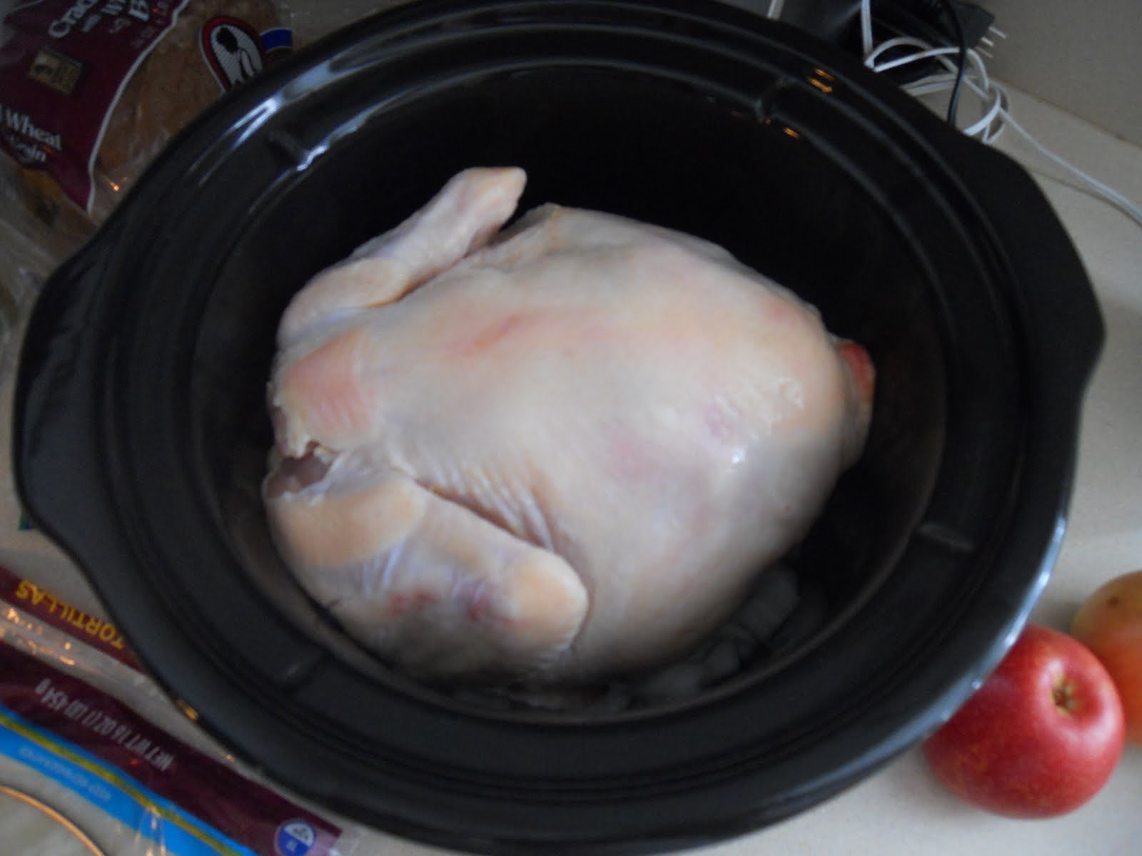 Pithy's Kitchen Whole Crock Pot Chicken