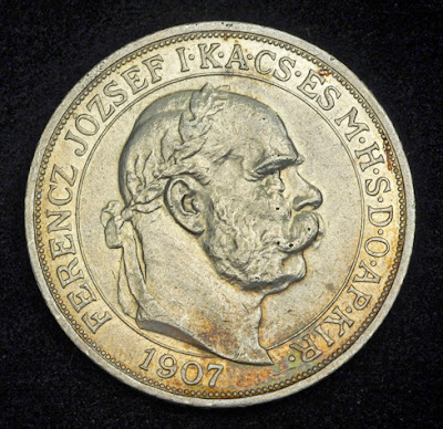5 Korona Silver commemorative coin Franz Josef Coronation Anniversary