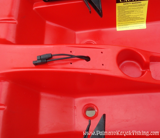 Palmetto Kayak Fishing: DIY Kayak Fish Finder Install - 2012 Wilderness