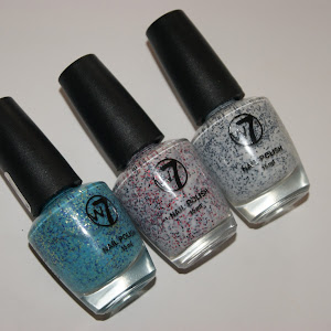 W7 New Glitter Polishes Sprinkle Effect Review The Sunday Girl