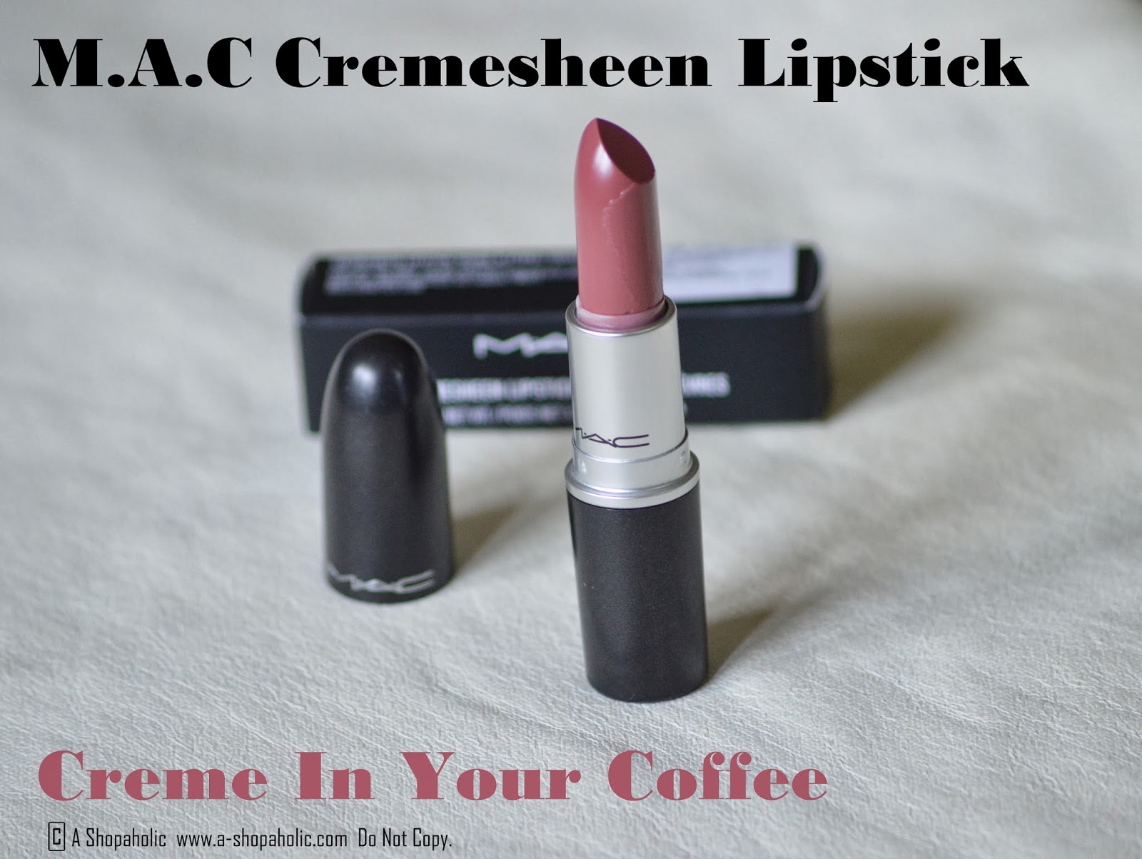 mac mocha lipstick in maccy