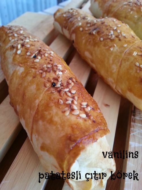 Patatesli çıtır rulo börek Vanilins