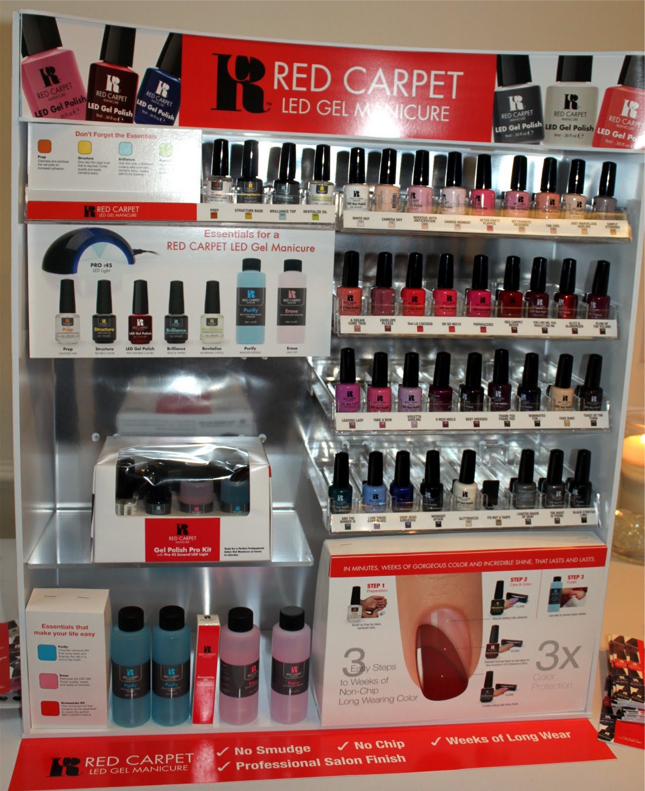 The Nail Polish Exchange: Red Carpet Manicure LED Gel At-Home Manicure