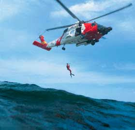 What’s it like to be rescued by a USCG helicopter team?