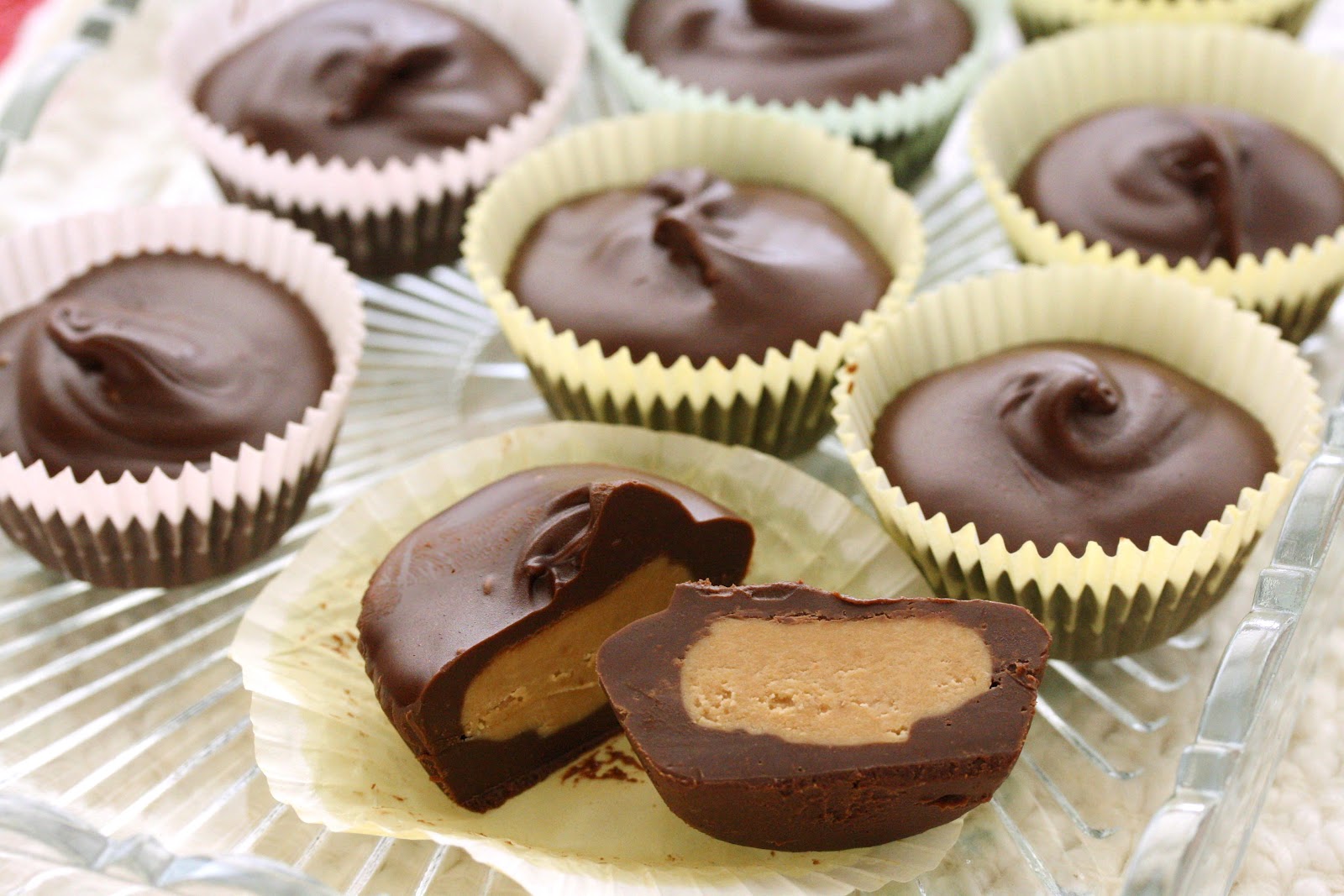 Chocolate Peanut Butter Cups featuring PB Crave peanut butter Saving