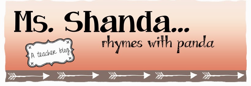 Ms. Shanda...rhymes with panda