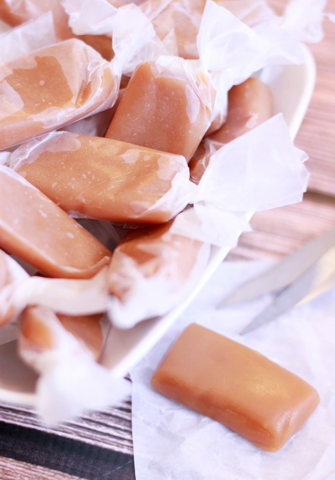 polkadotted elephants Brown Sugar Caramels