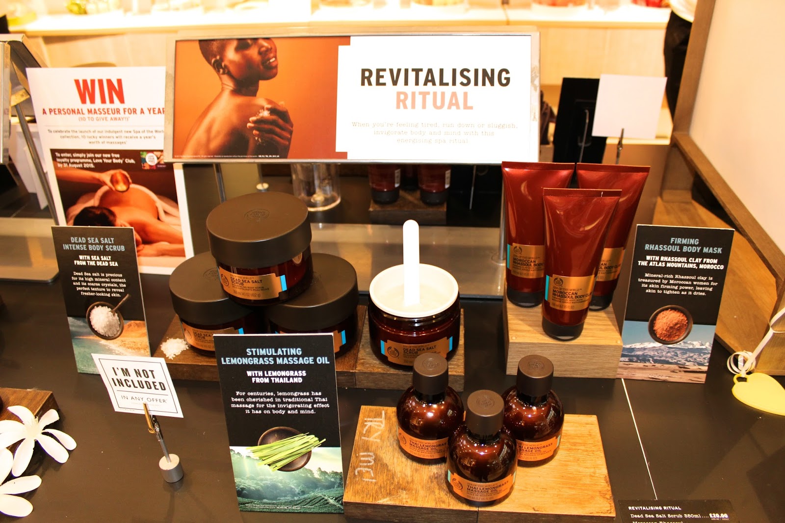 The Body Shop Spa Of The World Launch by lauren jane