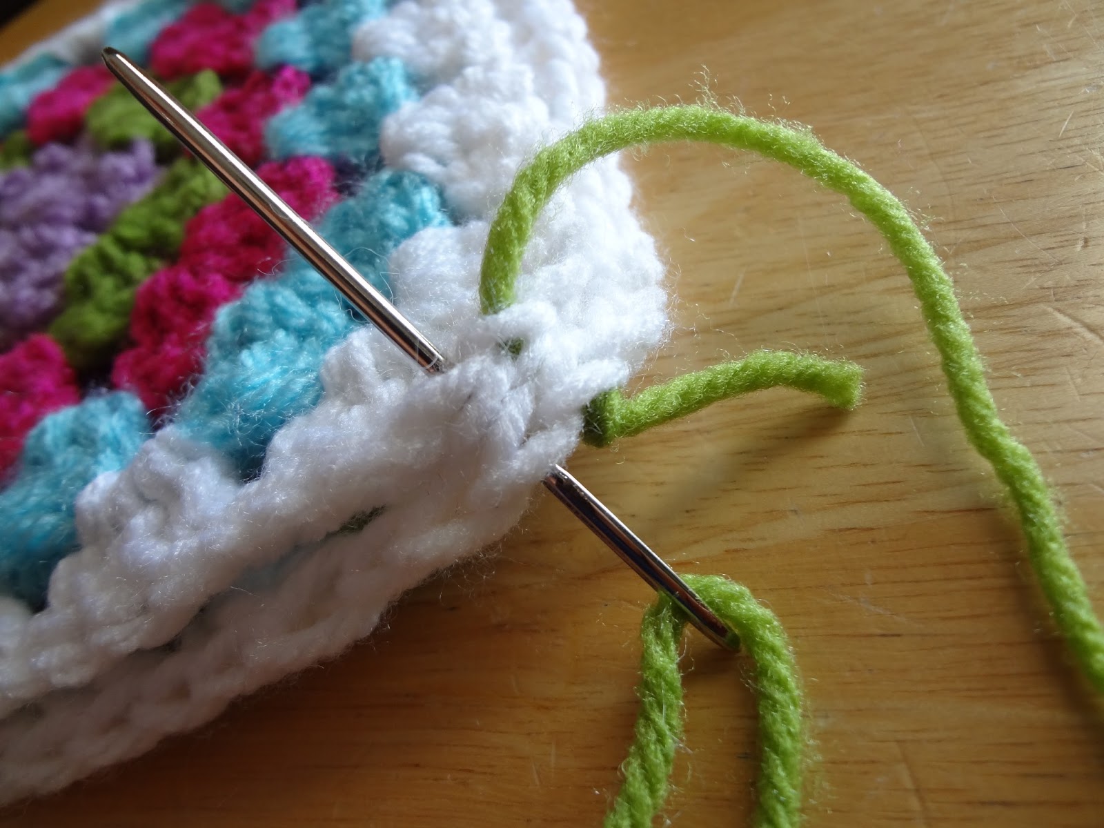 Fiber Flux How to Whip Stitch