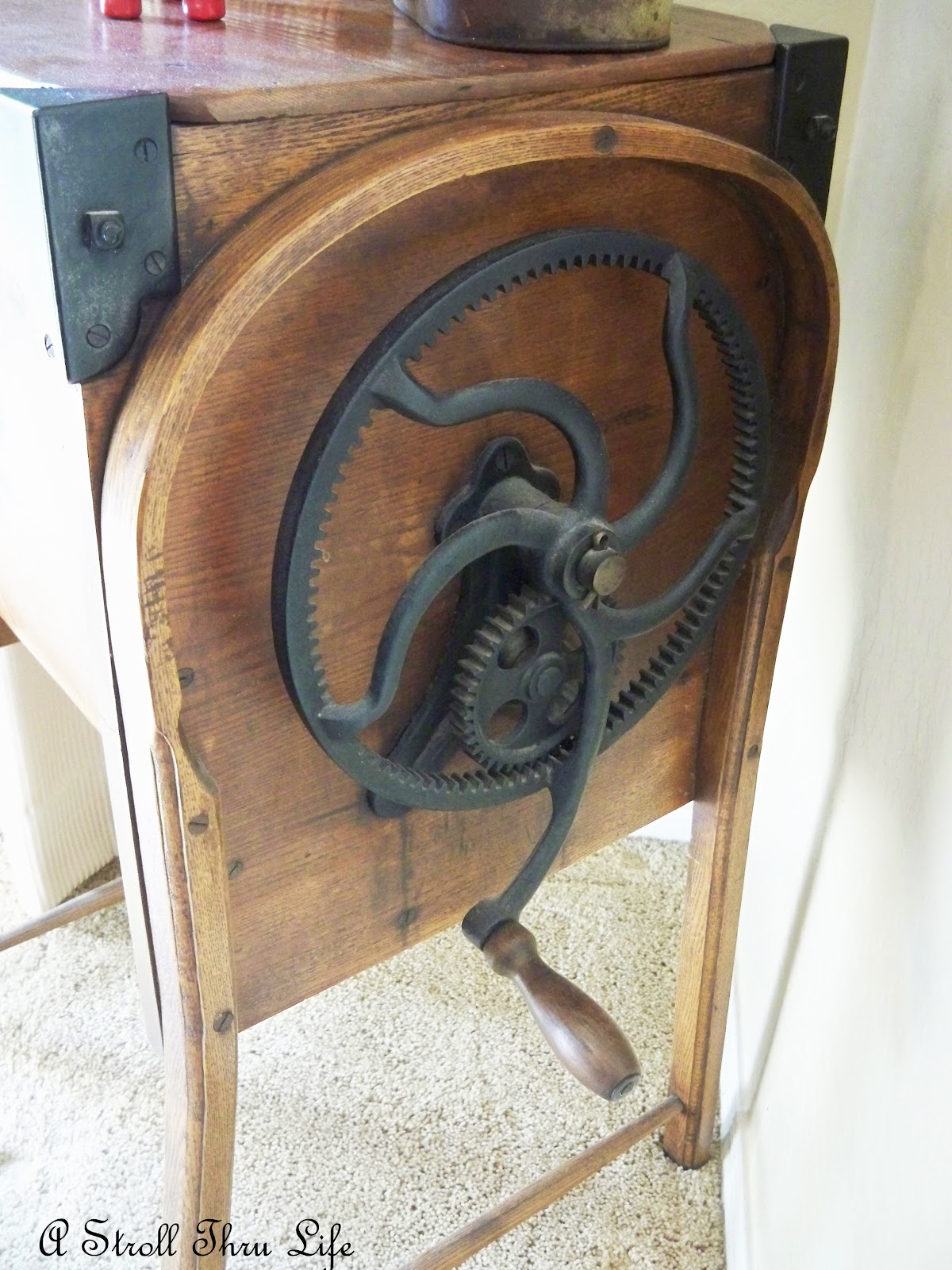 A Stroll Thru Life Antique Butter Churn