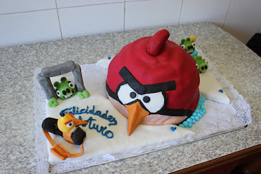 Tarta Angry Birds