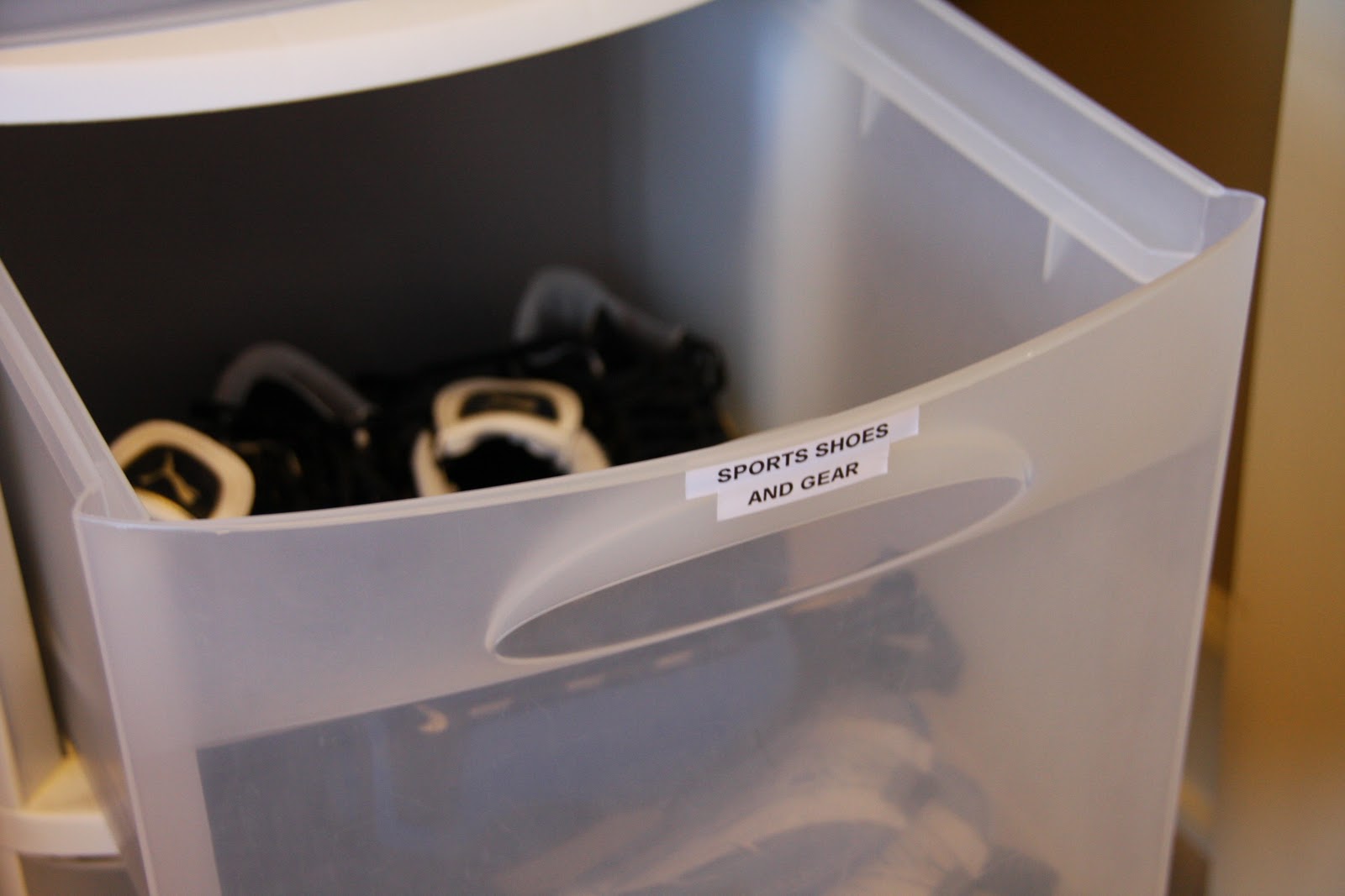 office organizer turned sports gear organizer simply organized