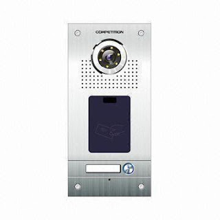 Video Door Phone with Stainless Steel Panel and IC Card 