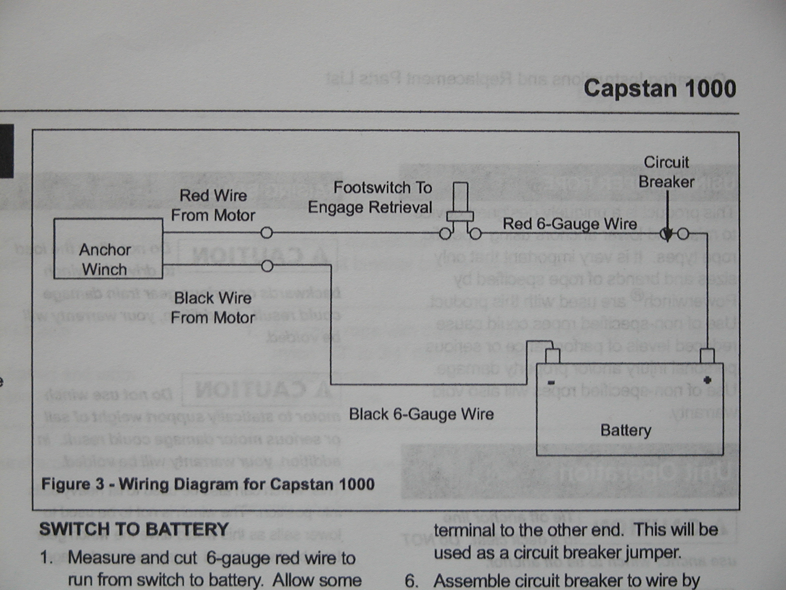 Voyages of S/V Dash: Windlass Installation powerwinch wiring diagram 