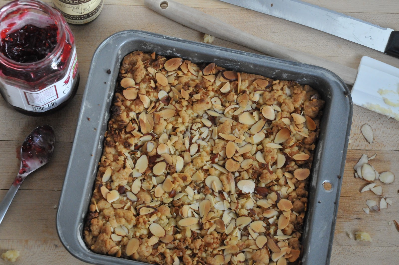 NINE + SIXTEEN Recipe Barefoot Contessa Raspberry Crumble Bars