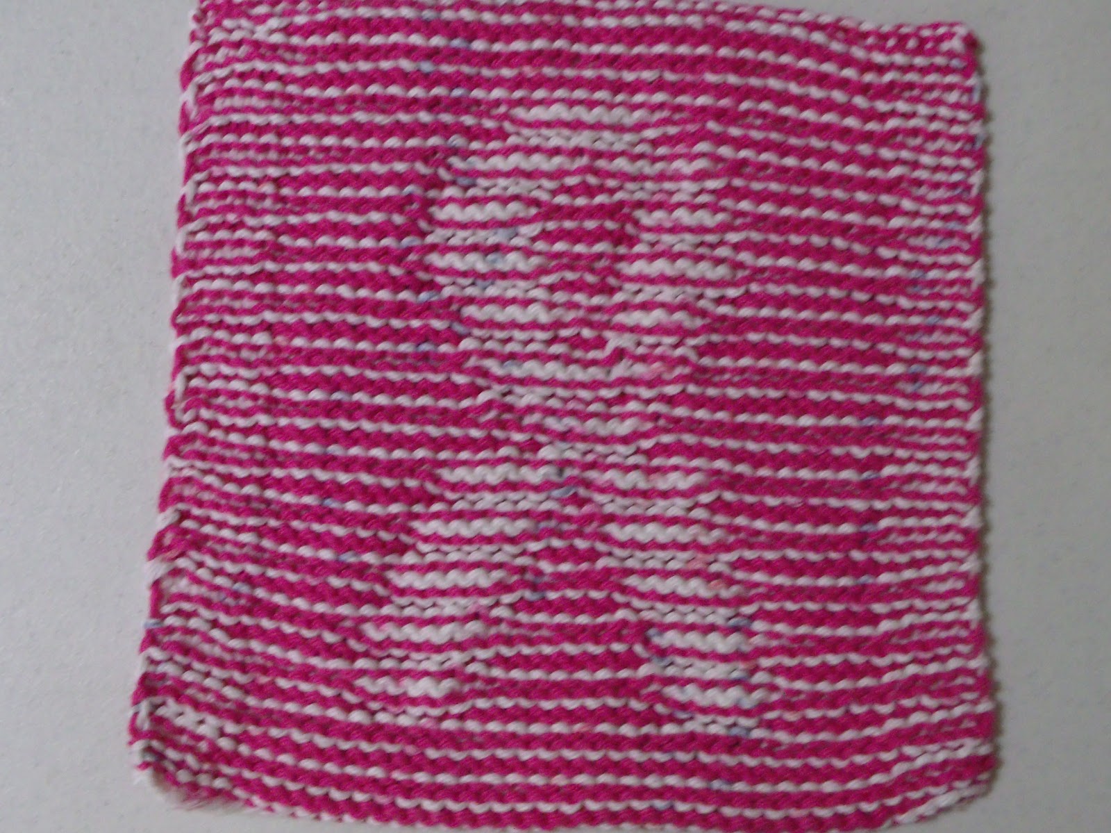 In My World . . .: Breast Cancer Dishcloth
