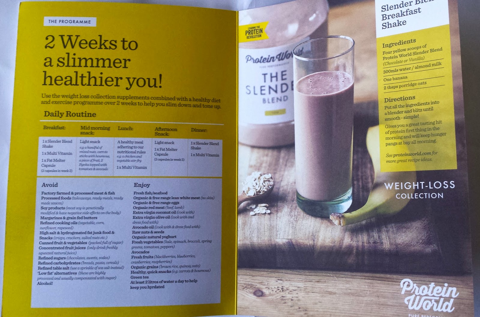 Dainty Little Things The Slender Blend by Protein World