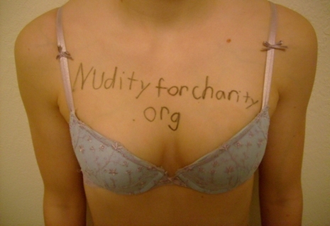funny nudity. Nudity for Charity