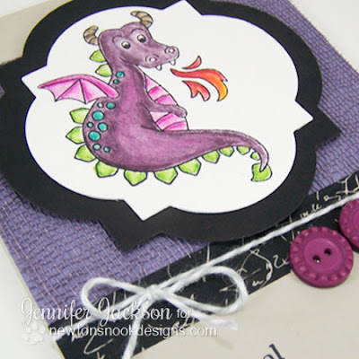 Have a Magical day Dragon Card - Newton's Nook Designs