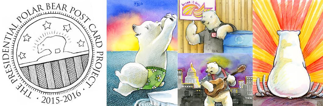 The Presidential Polar Bear Post Card Project