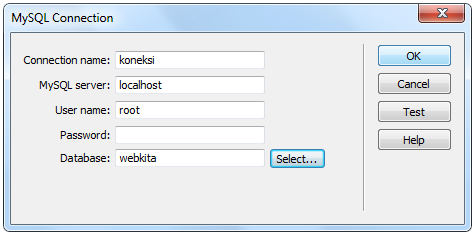 Membuat Koneksi Database Php Mysql Dengan Dreamweaver | cara membuat koneksi database php mysql dengan dreamweaver Membuat Koneksi Database Php Mysql Dengan Dreamweaver | cara membuat koneksi database php mysql dengan dreamweaver