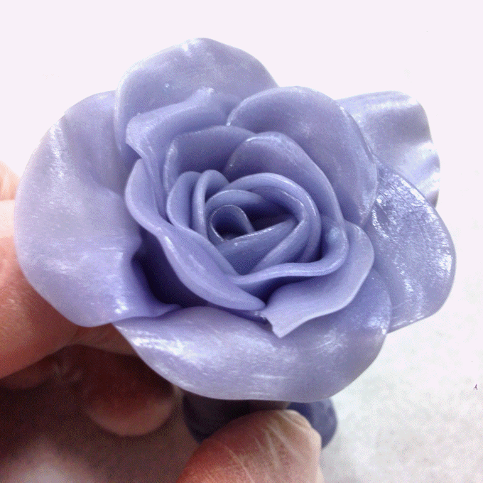 Pulled Sugar Rose Pulled Sugar Rose
