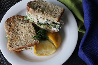 Tuna and Grilled Artichoke Sandwich