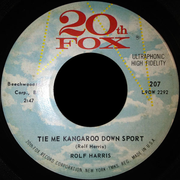 MusicMaster Oldies New Oldies Tie Me Kangaroo Down Sport by Rolf Harris