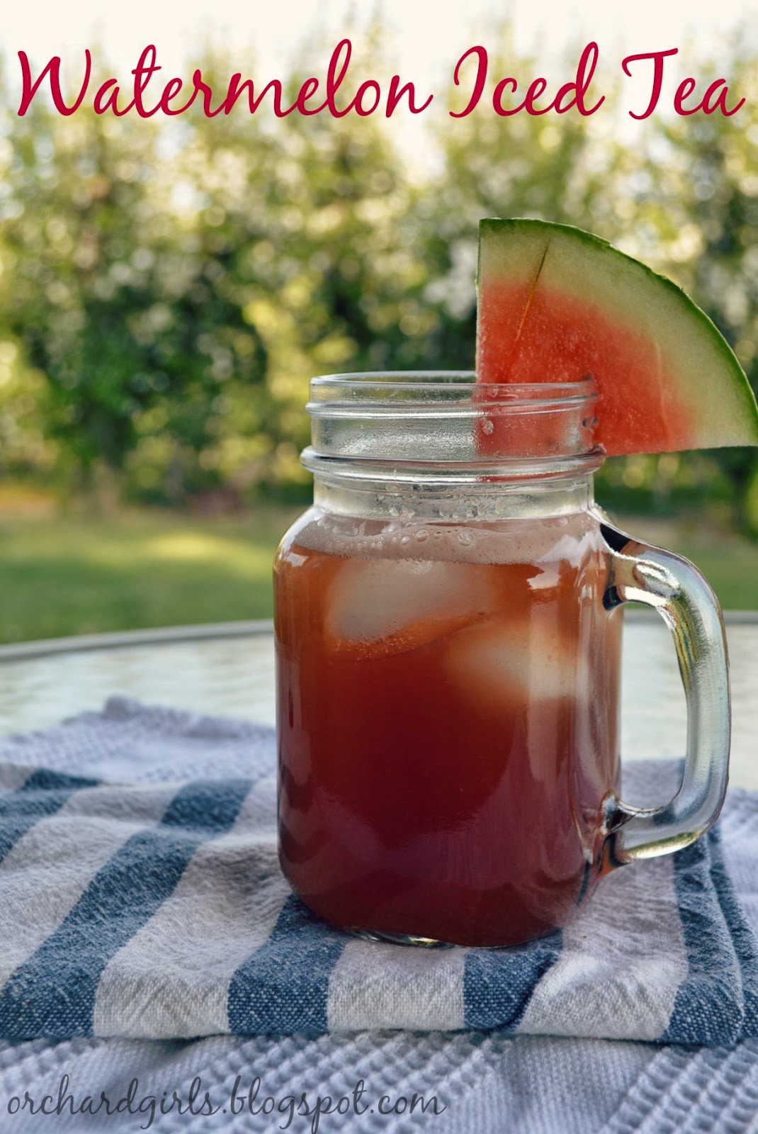 Orchard Girls Watermelon Iced Tea