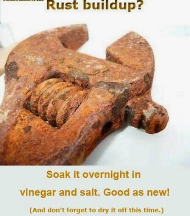 How To Rust Metal With Vinegar And Salt at Jessica Janda blog