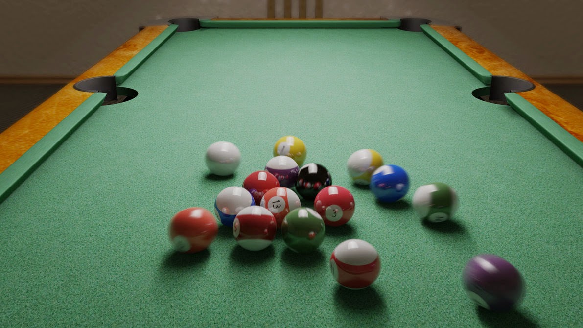 Pool Table 3d