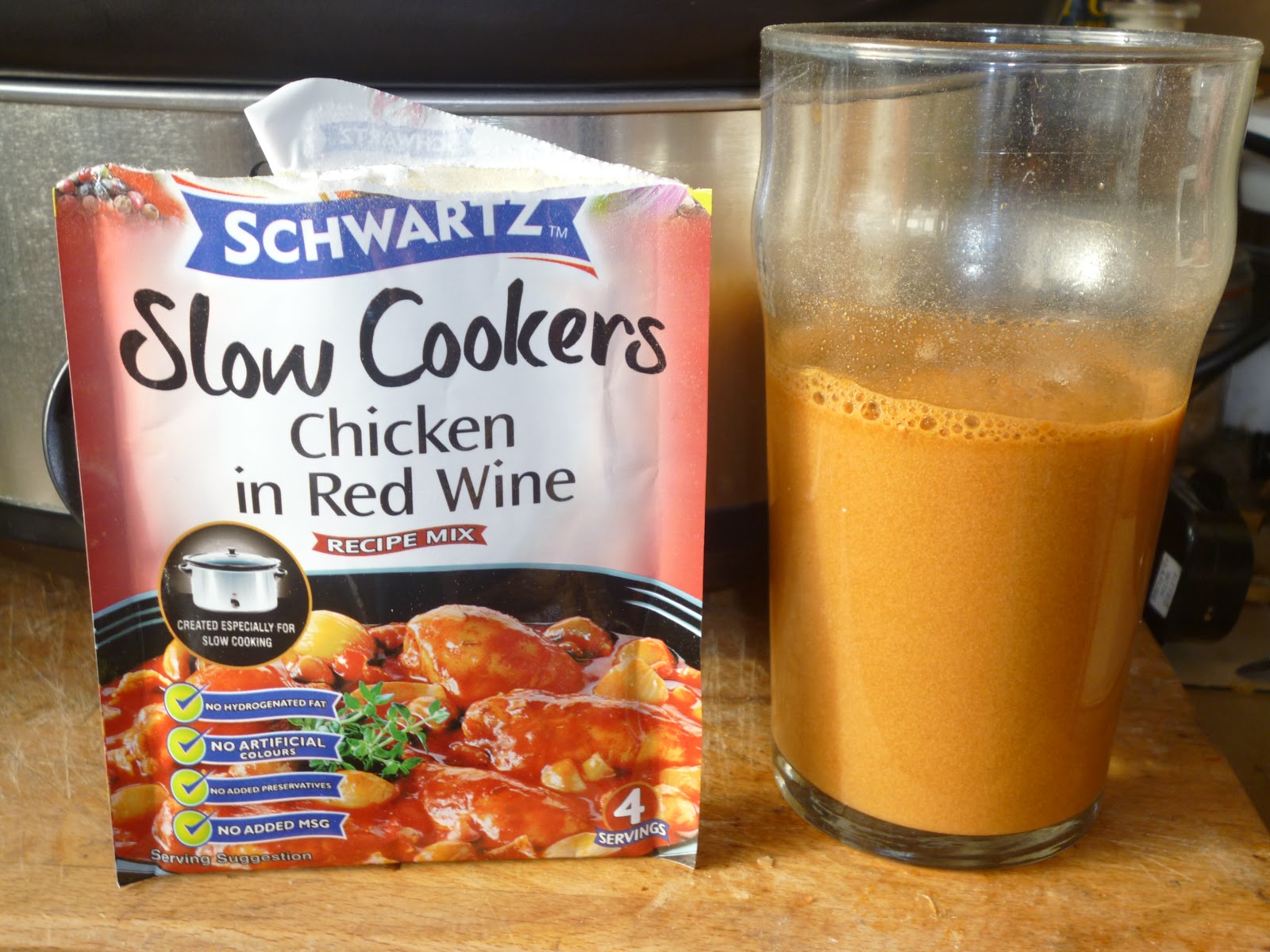 Madhouse Family Reviews Schwartz review 20 Slow Cookers Chicken In Red Wine review