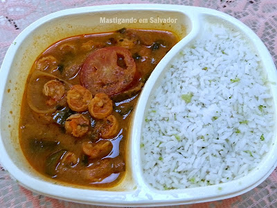 Lebens Alimentos e Bebidas: Moqueca de Camarão pronta para o consumo