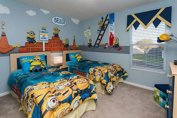 Dormitorios tema Minions - Ideas para decorar dormitorios
