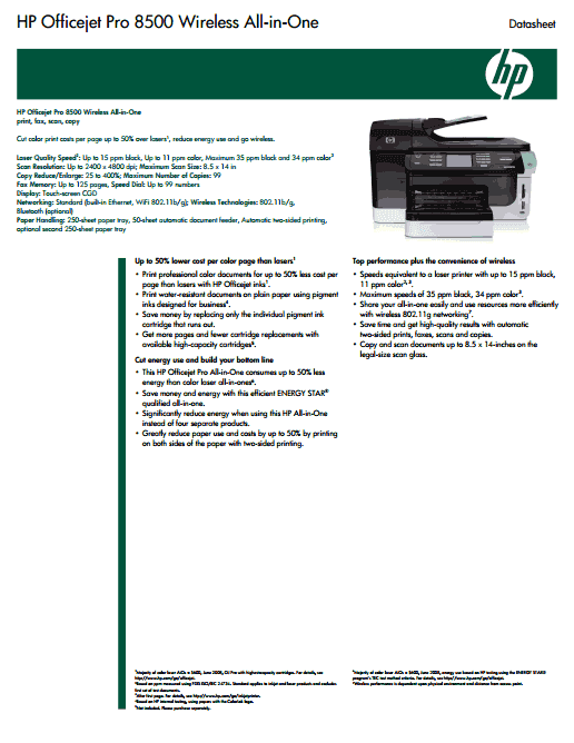 Wiring Diagrams and Free Manual Ebooks: Hp Officejet Pro 8500 Manual
