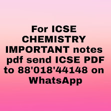 ICSE CHEMISTRY Class 10 Notes pdf FREE Download