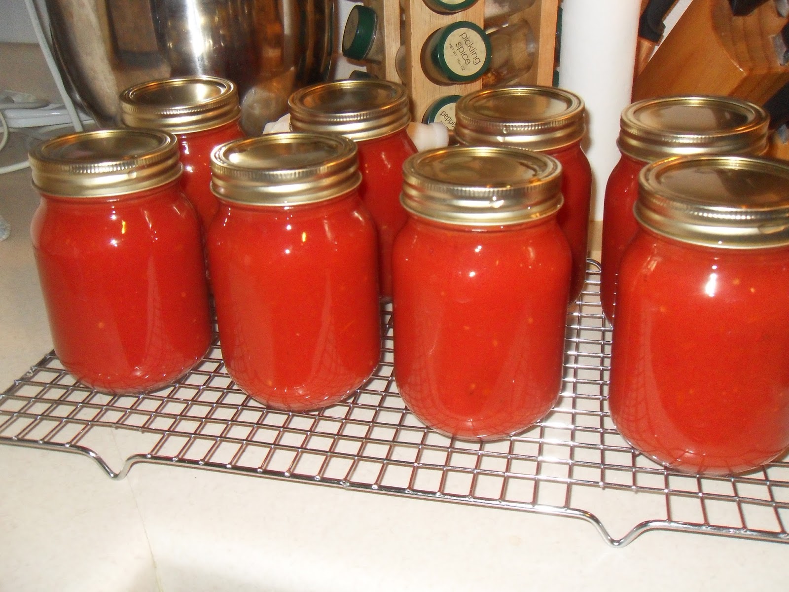 Simple Joy Crafting Canning Tomato Sauce The Super Easy Way