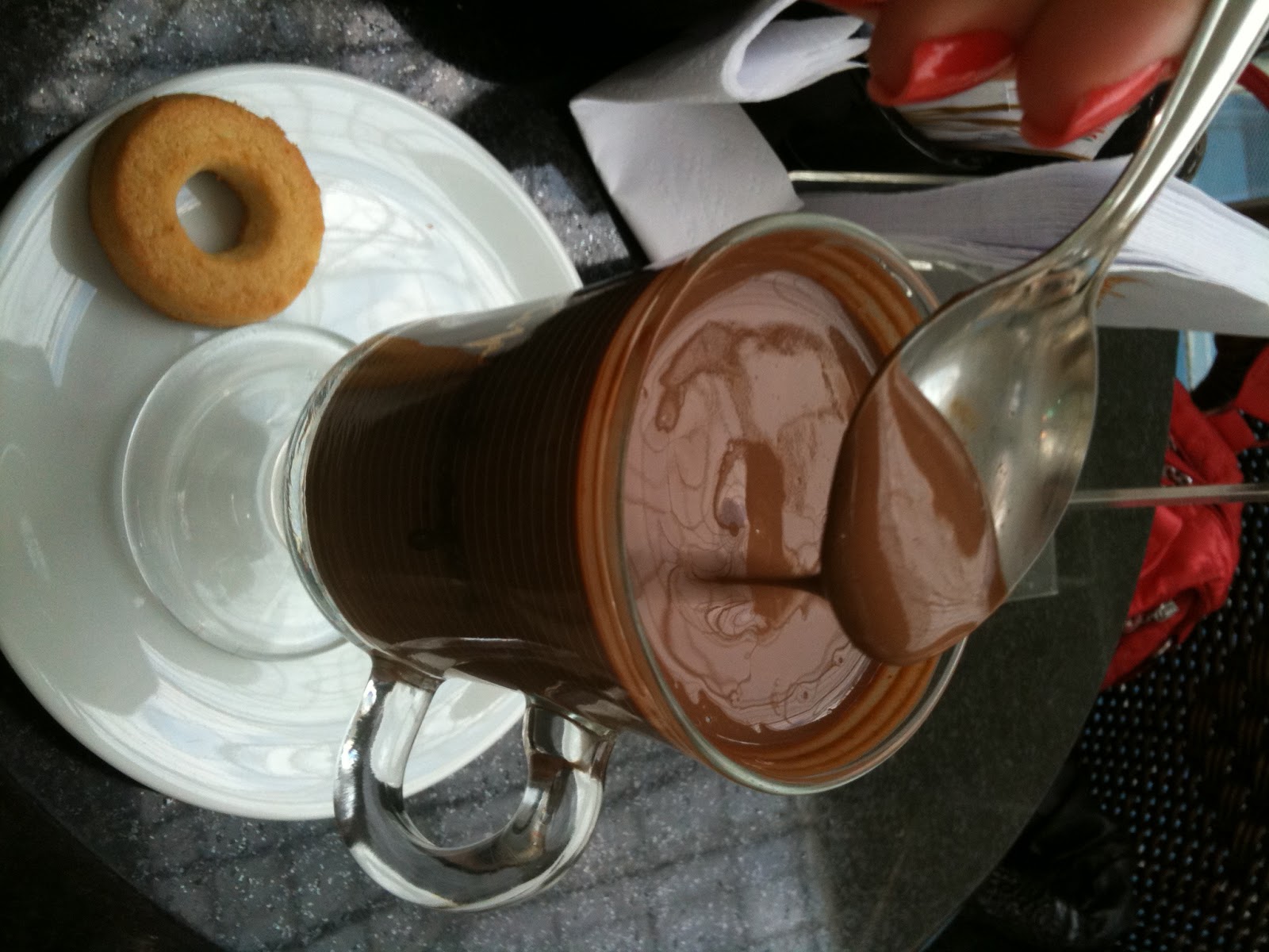 Pensando na Janta Chocolate Gelado Kopenhagen