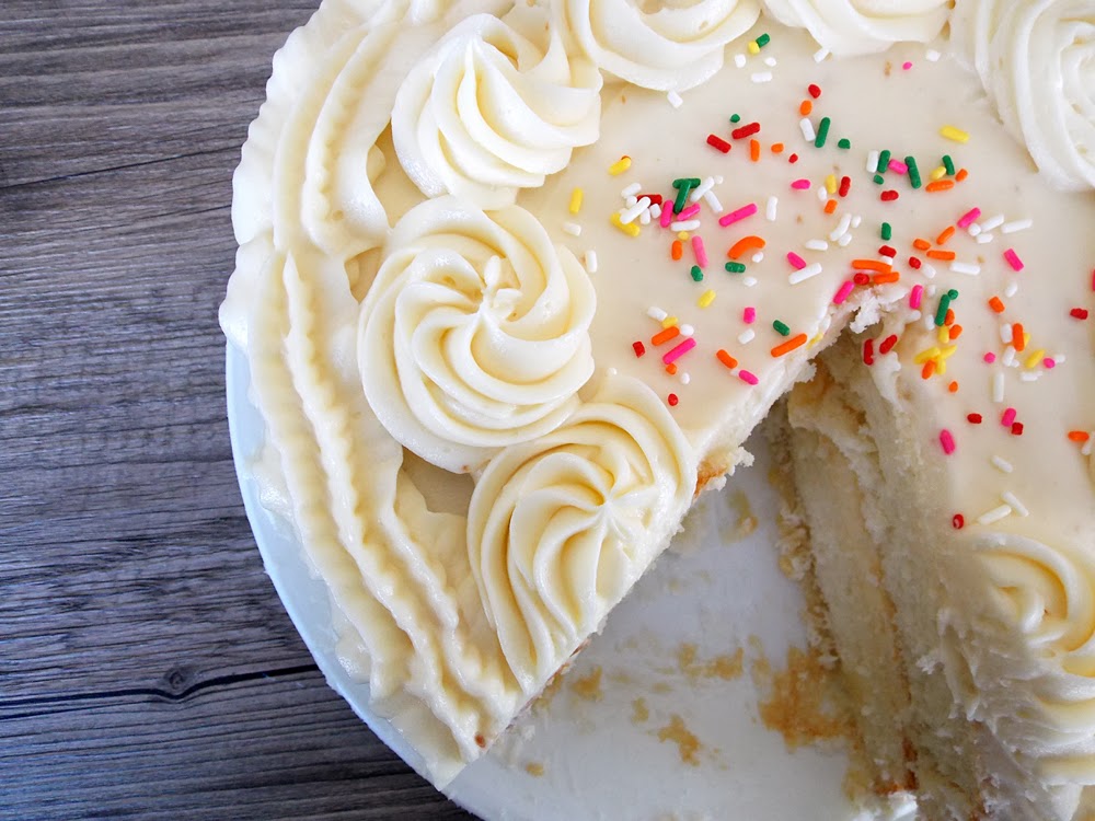 Emily's Sweet Indulgence THE Ultimate White Cake Recipe from Scratch