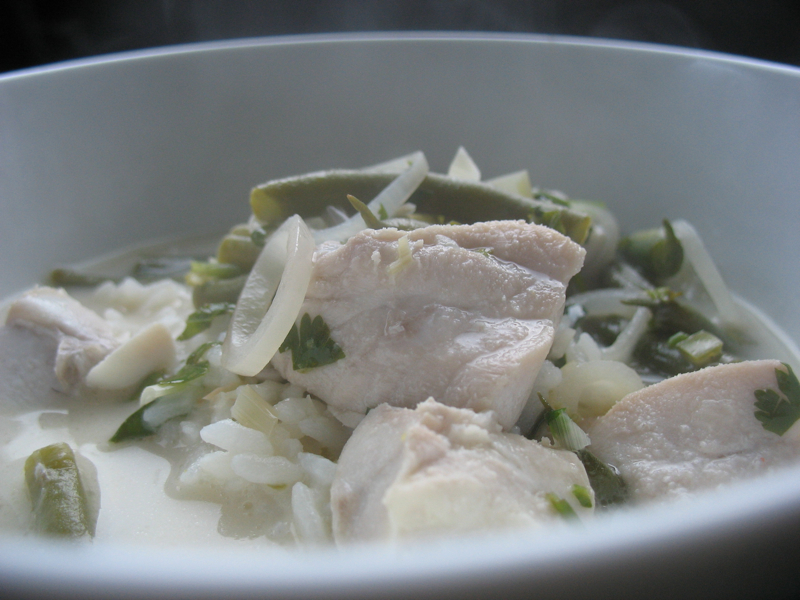 The Hungry Dog Coconut fish stew, and Slim's new blog