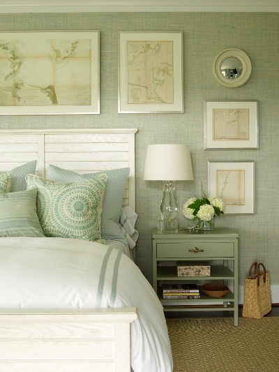 The Glam Pad 50 Gorgeous Green And White Bedrooms